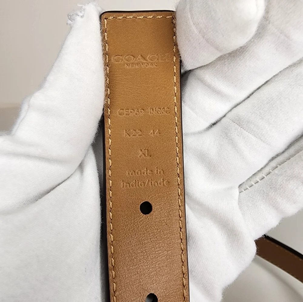 Coach Morgan Rectangle Buckle Belt - Picture 5 of 14